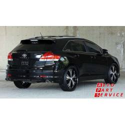 Накладка на задний бампер (юбка) Luv-Line для Toyota Venza (2012+) Накладка на задний бампер (юбка) Luv-Line для Toyota Venza (2012+)